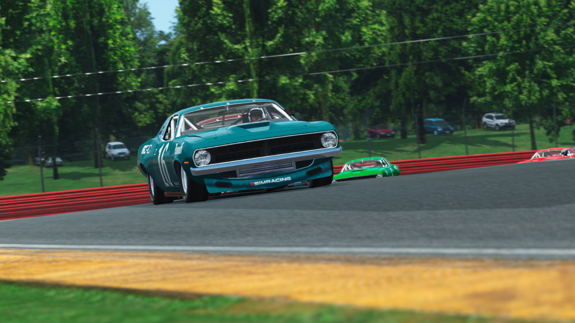 Muscle Cars em Ação: Começa a Batalha em Mid-Ohio