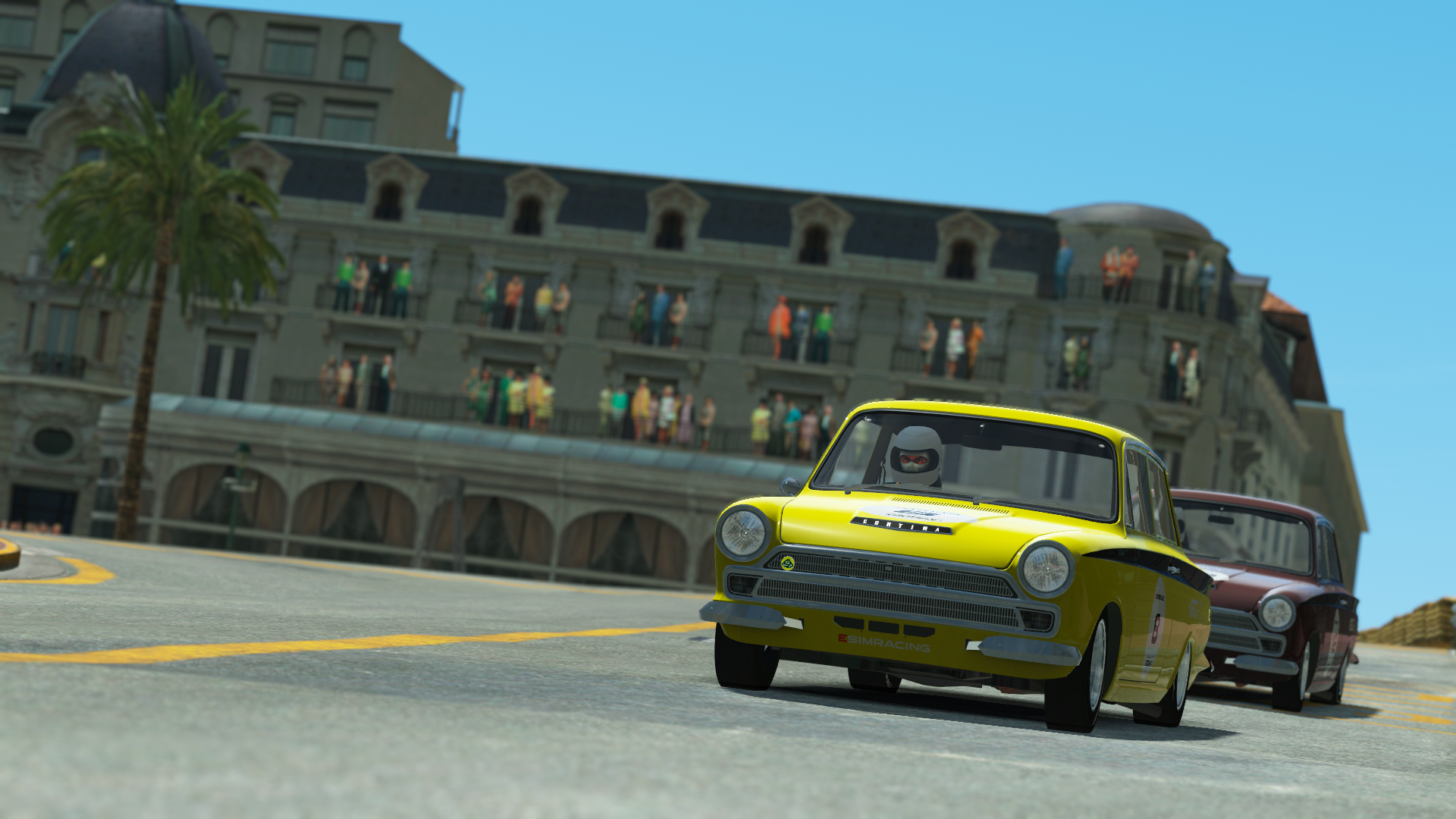 O Lotus Cortina Trophy segue vintage até Monte Carlo